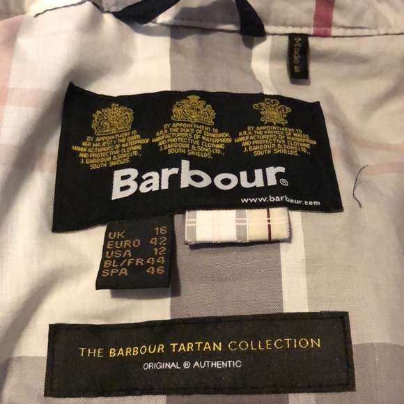 Barbour Women's Hooded Parka - Navy - Picture 7 of 7